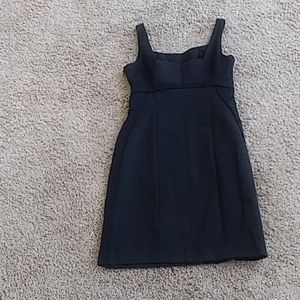 A black and grey dress